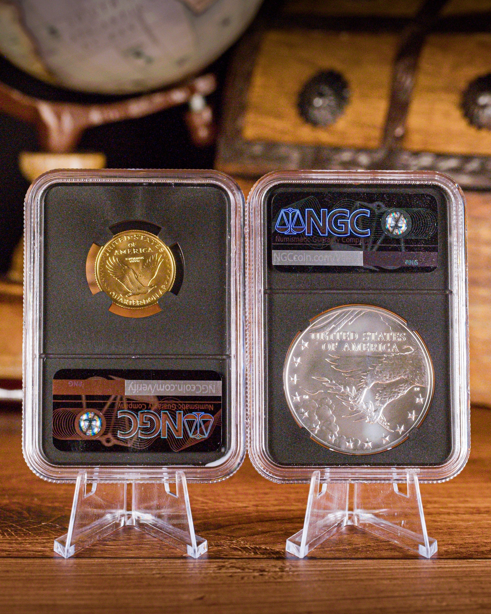 2026 Best of the Mint Standing Liberty 2-Piece Set | NGC Advanced Release SP70 | Anna Cabral Autographed