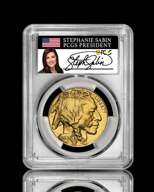 2026 $50 American Gold Buffalo | MS70 First Day of Issue | Stephanie Sabin Autographed