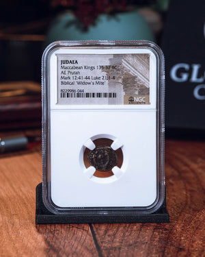 Judaea Biblical "Widow's Mite" Maccabean Kings 135-37 BC | NGC Ancients