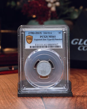 Unplated Zinc Error Coin