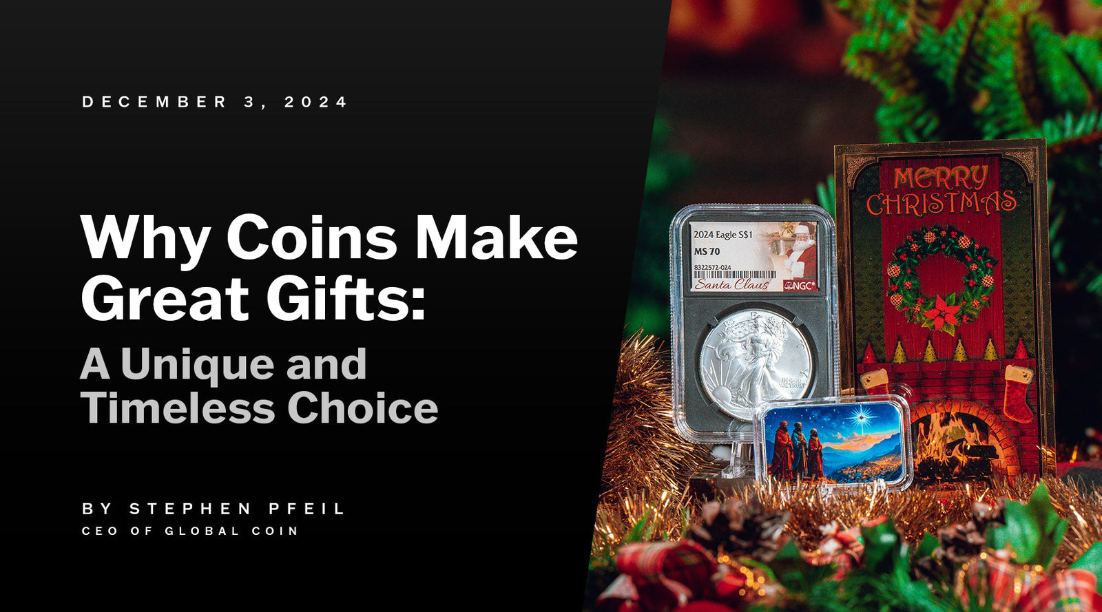Why Coins Make Great Holiday Gifts: A Unique and Timeless Choice