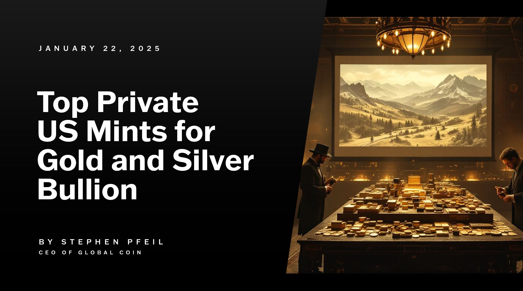 Top Private US Mints for Gold and Silver Bullion