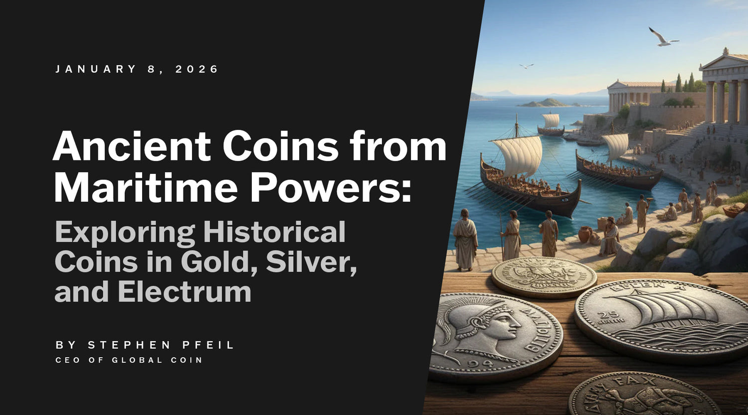 Ancient Coins from Maritime Powers: Exploring Historical Coins in Gold, Silver, and Electrum