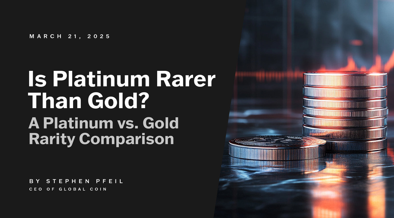 Is Platinum Rarer Than Gold? A Platinum vs. Gold Rarity Comparison