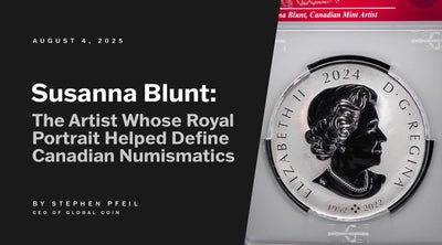 Susanna Blunt: The Artist Whose Royal Portrait Helped Define Canadian Numismatics