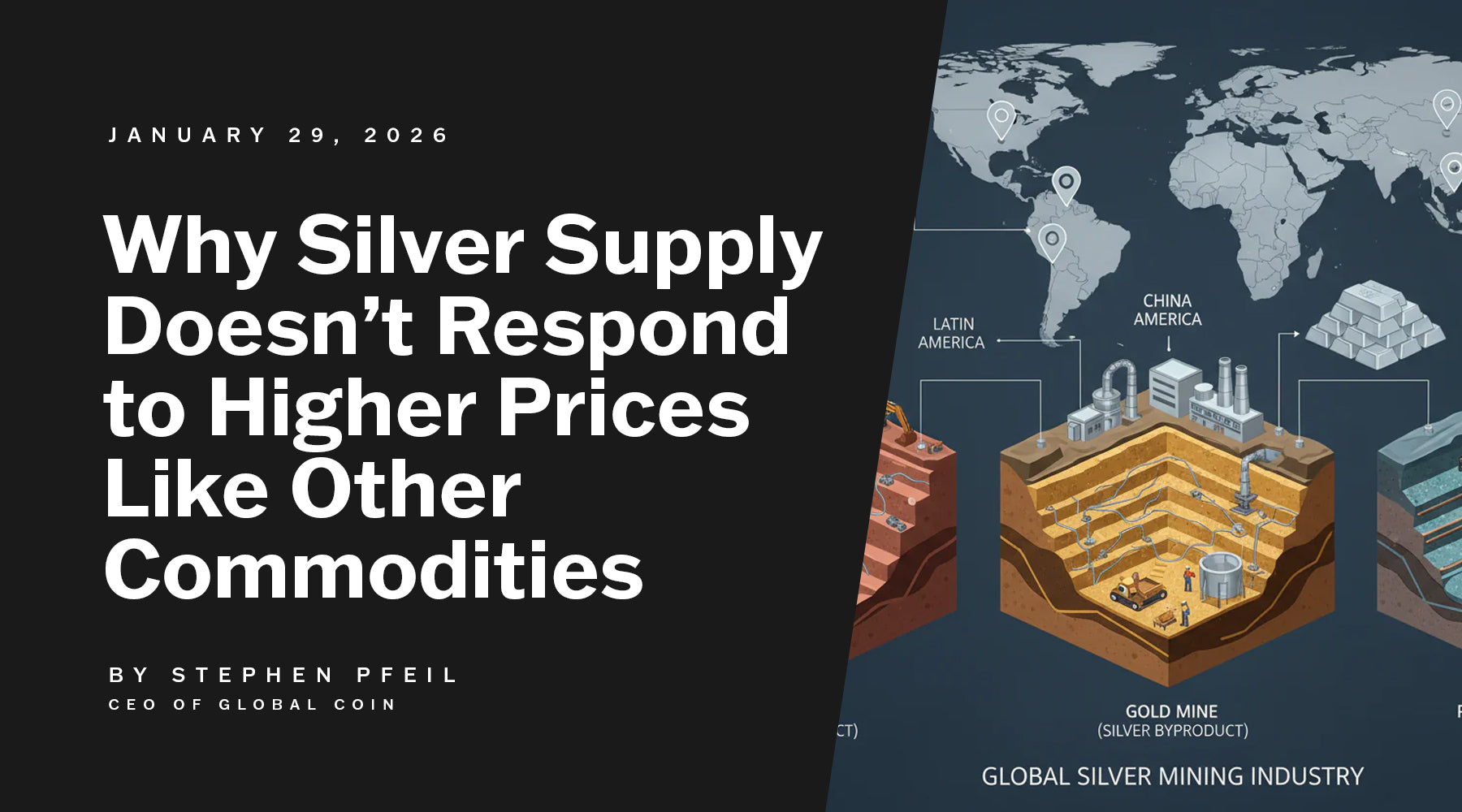 Why Silver Supply Doesn’t Respond to Higher Prices Like Other Commodities