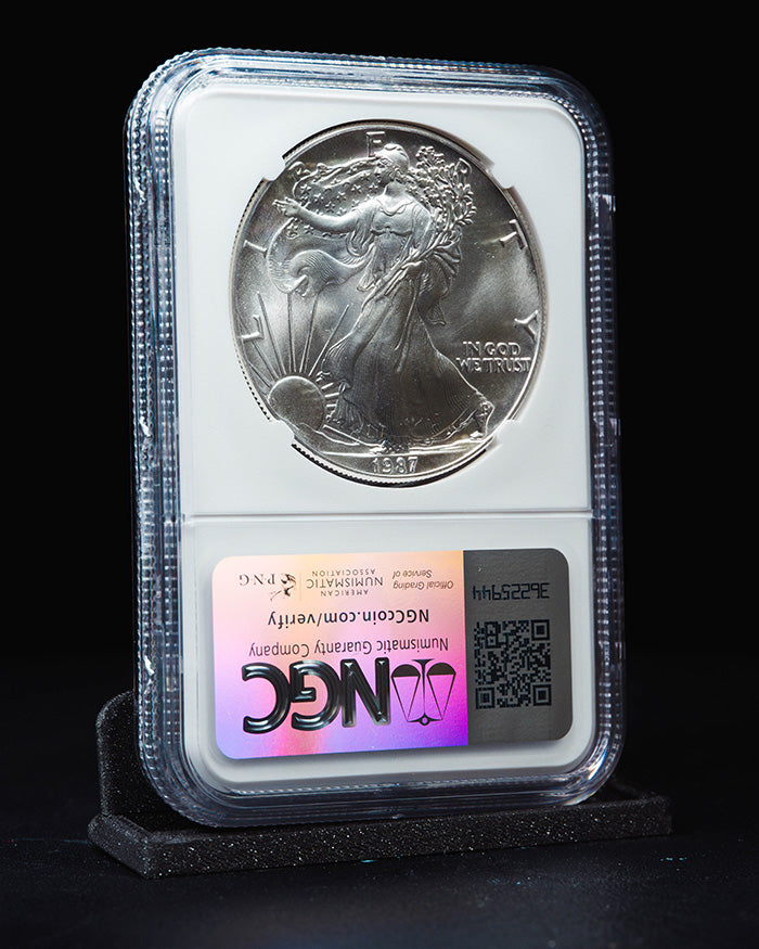 2004 Silver American Eagle Dollar NGC MS69 2004 Silver American Eagle Dollar NGC MS69