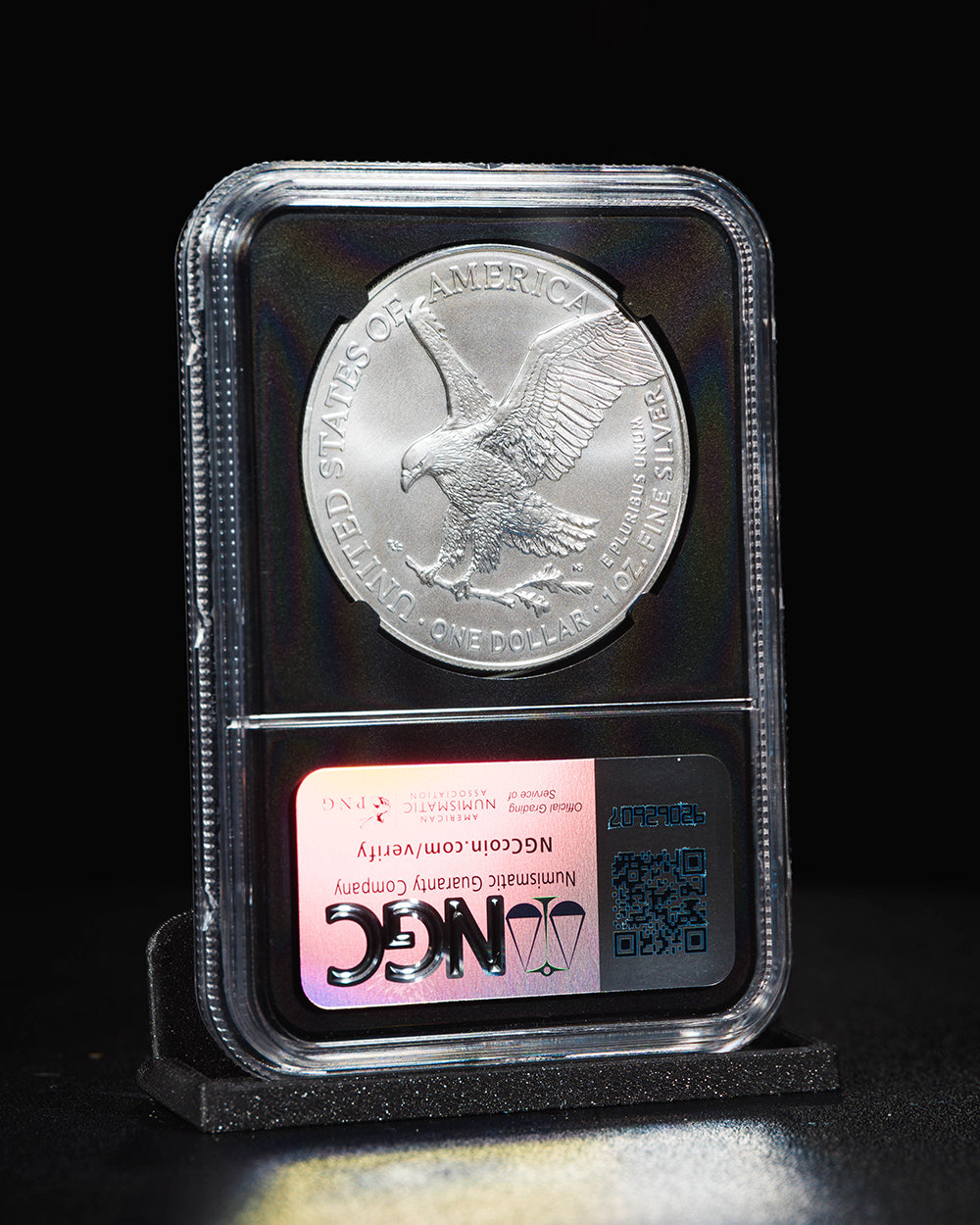 2025 $1 Silver Eagle | First Day of Issue Global Coin Series NGC MS70 | Anna Cabral Autographed