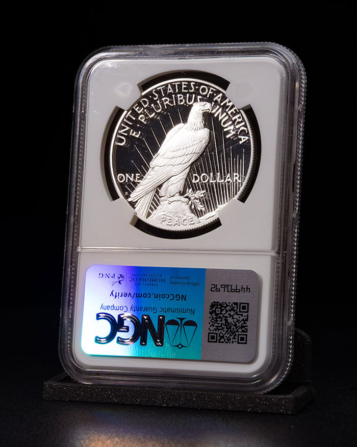 2023 S Morgan & Peace Silver Dollar Set | Advance Releases PF70 Ultra Cameo | Kenneth Bressett Autographed