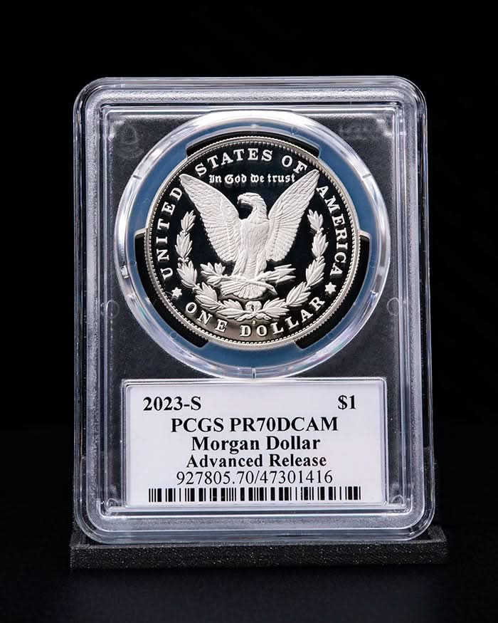 2023 S Morgan & Peace Dollar Set | Advanced Release PCGS PR70DCAM | St