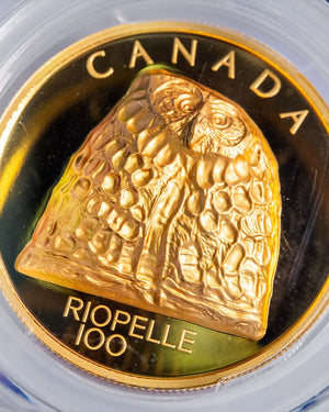2023 $200 Canada Jean Paul Riopelle-Petit Hibou Ultra High Relief | First Day of Issue PCGS PR70 Deep Cameo | Susanna Blunt Autographed