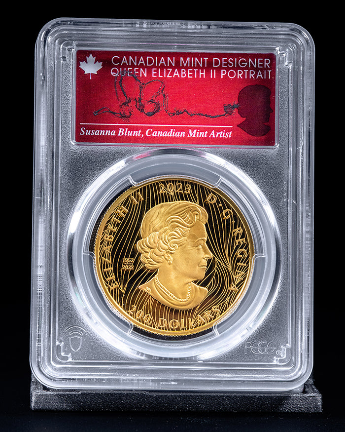 2023 $200 Canada Jean Paul Riopelle-Petit Hibou Ultra High Relief | First Day of Issue PCGS PR70 Deep Cameo | Susanna Blunt Autographed