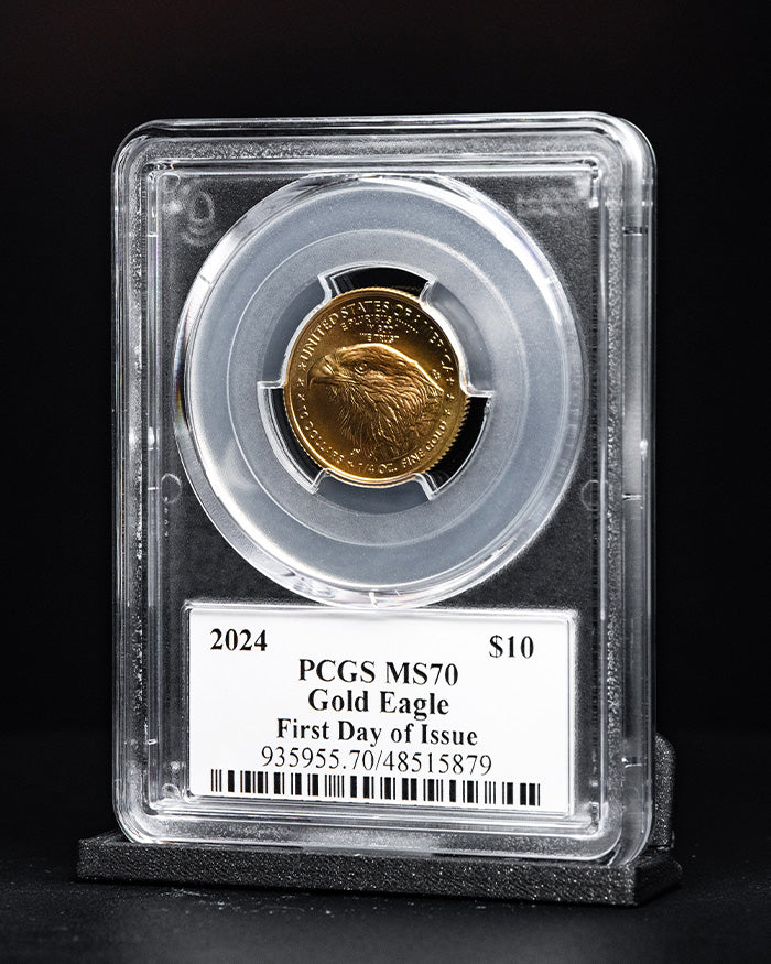2024 $10 Gold Eagle | First Day of Issue PCGS MS70 | Stephanie Sabin Autographed