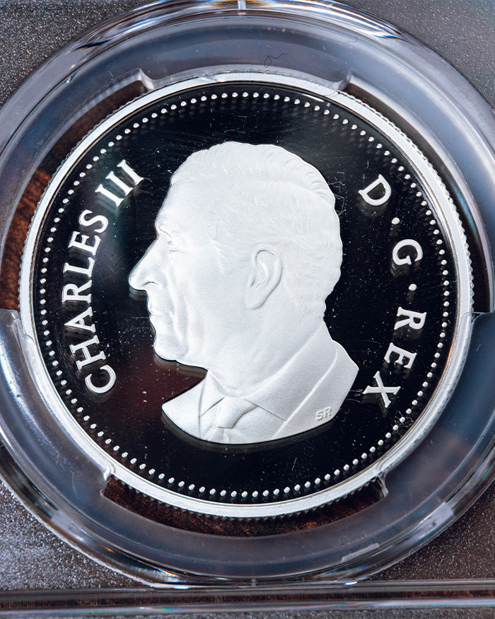 2024 Canada King Charles III Coronation Anniversary | First Day of Issue PCGS PR70 Deep Cameo | Steve Rosati Autographed