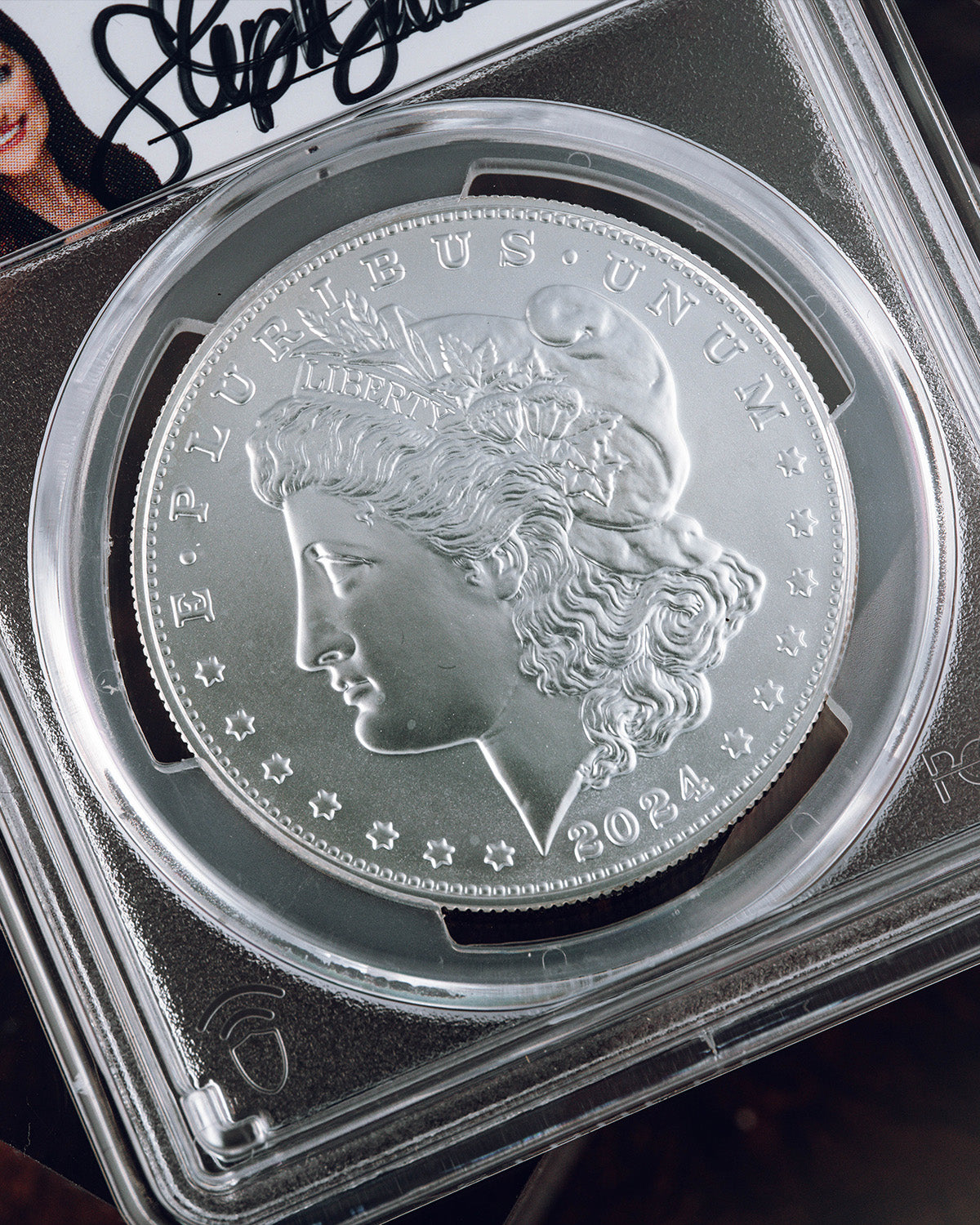 2024 $1 Morgan and Peace Dollar Set | Advanced Release PCGS MS70 | Stephanie Sabin Autographed