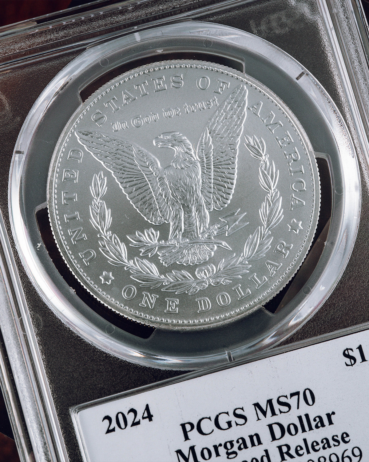 2024 $1 Morgan and Peace Dollar Set | Advanced Release PCGS MS70 | Stephanie Sabin Autographed