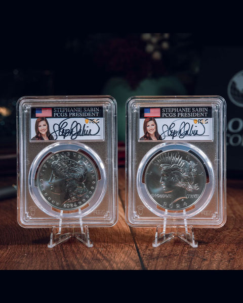 Grab 2024 Morgan and Peace Dollar MS70 Treasure