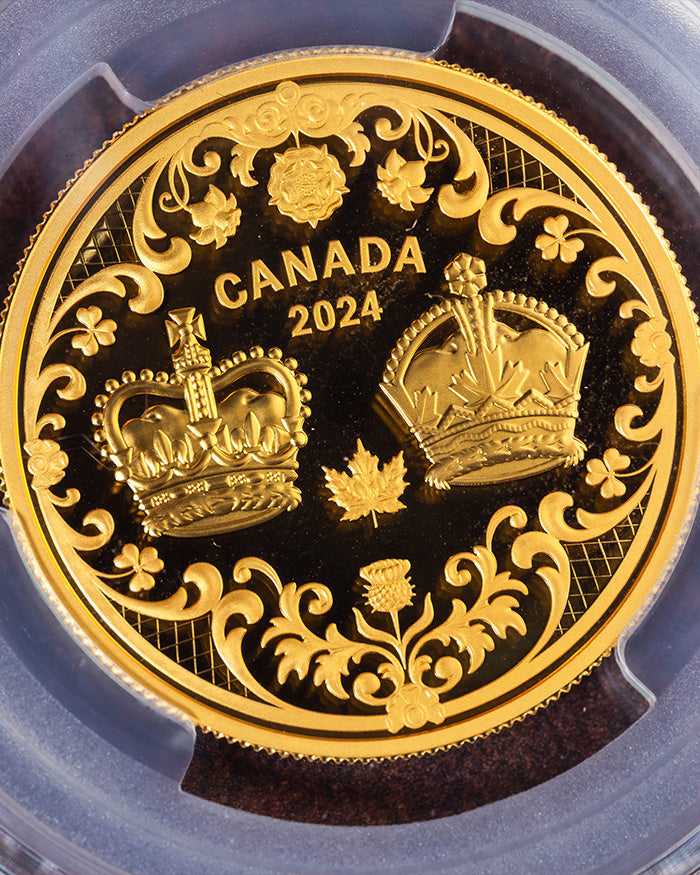 2024 $200 Canada The Crowns | First Day of Issue PCGS PR70 Deep Cameo | Steven Rosati Autographed