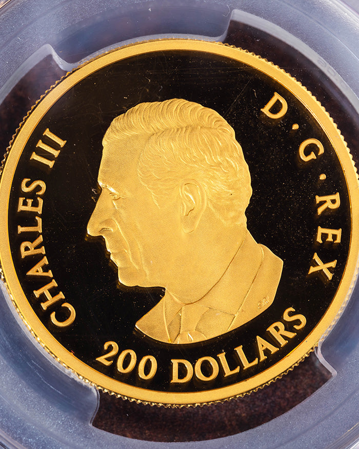 2024 $200 Canada The Crowns | First Day of Issue PCGS PR70 Deep Cameo | Steven Rosati Autographed