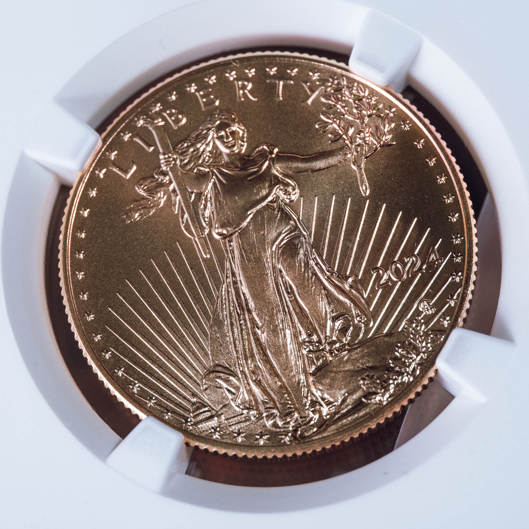 2024 $25 Gold Eagle Early Releases MS70