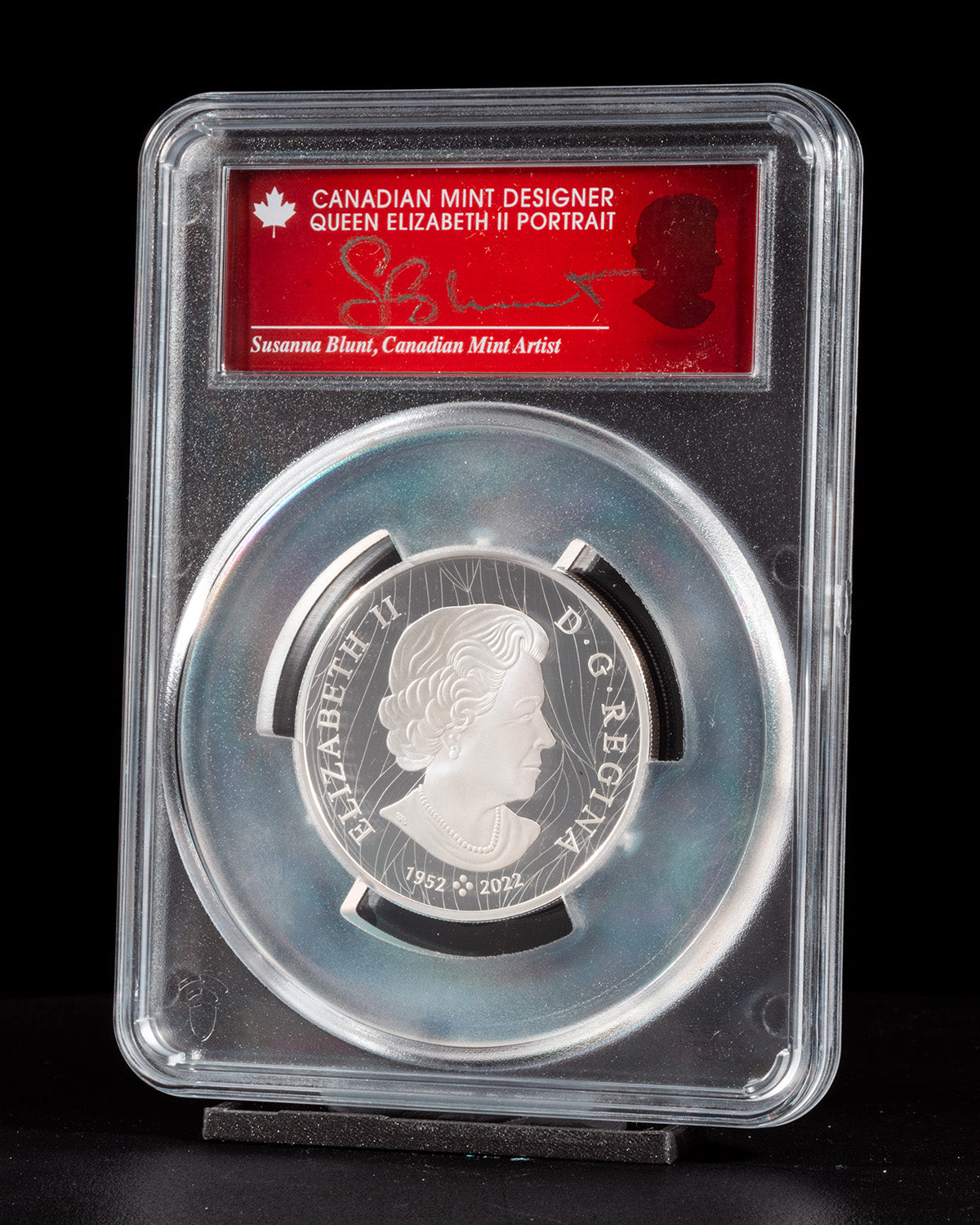 2024 2oz $30 Canada Weather Watch Bison | First Day of Issue PCGS PR70 Deep Cameo | Susanna Blunt Autographed