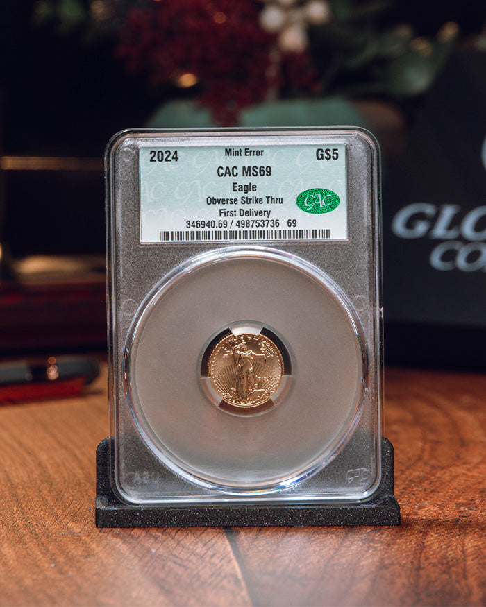 2024 $5 Gold Eagle Error | CAC First Delivery MS69