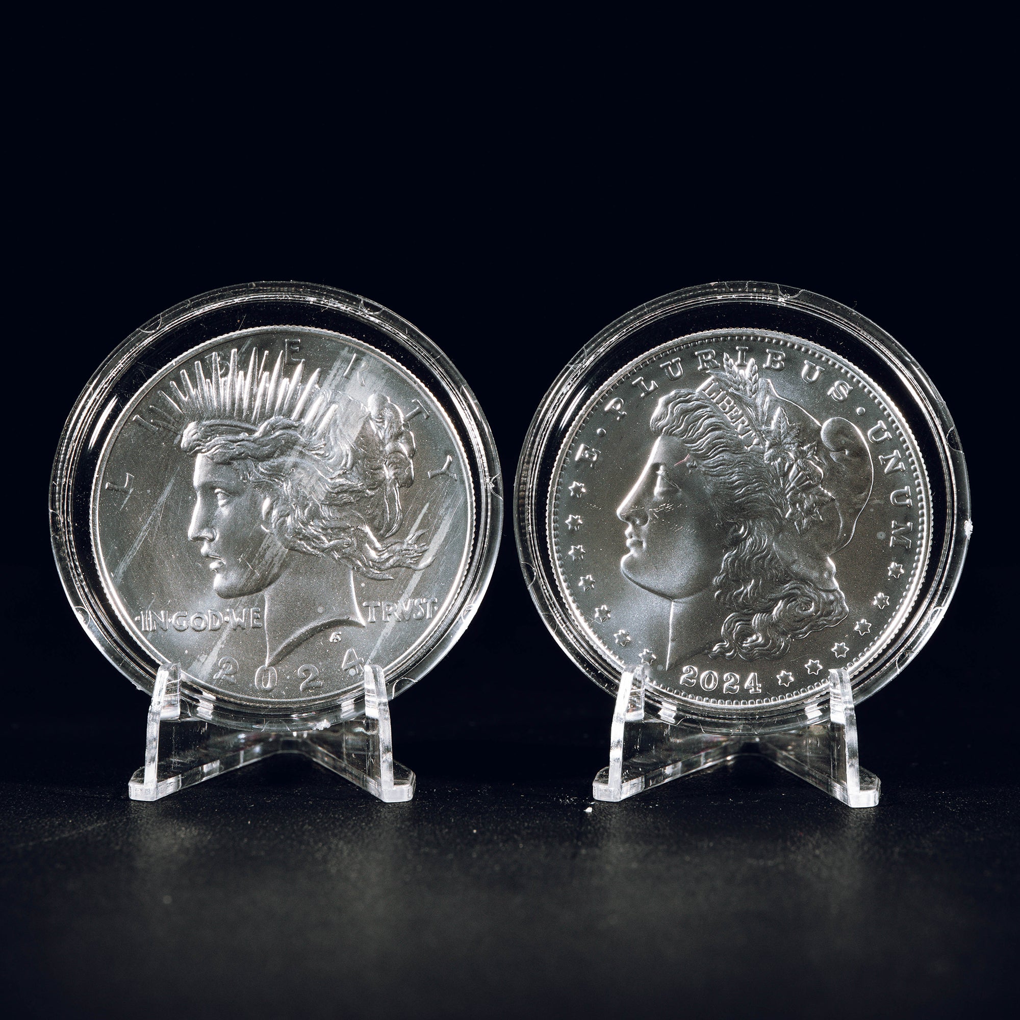 2024 Morgan & Peace Dollar Set | Brilliant Uncirculated