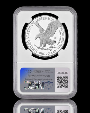 2025-S American Silver Eagle | First Day of Issue NGC Certified PF70 Ultra Cameo