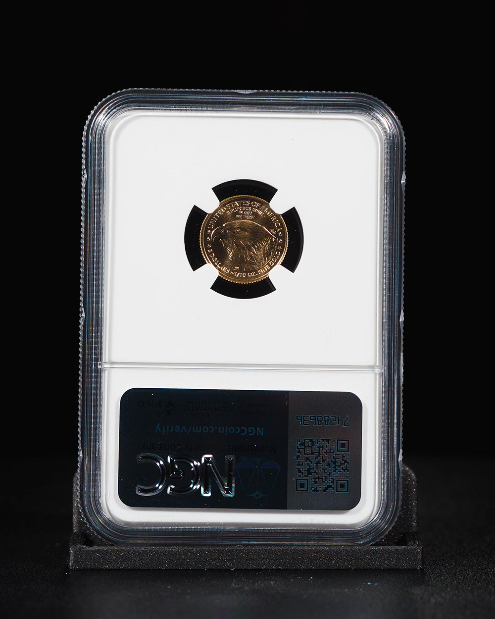 2025 $5 Gold Eagle | First Day of Issue NGC MS70 | Kenneth Bressett Autographed