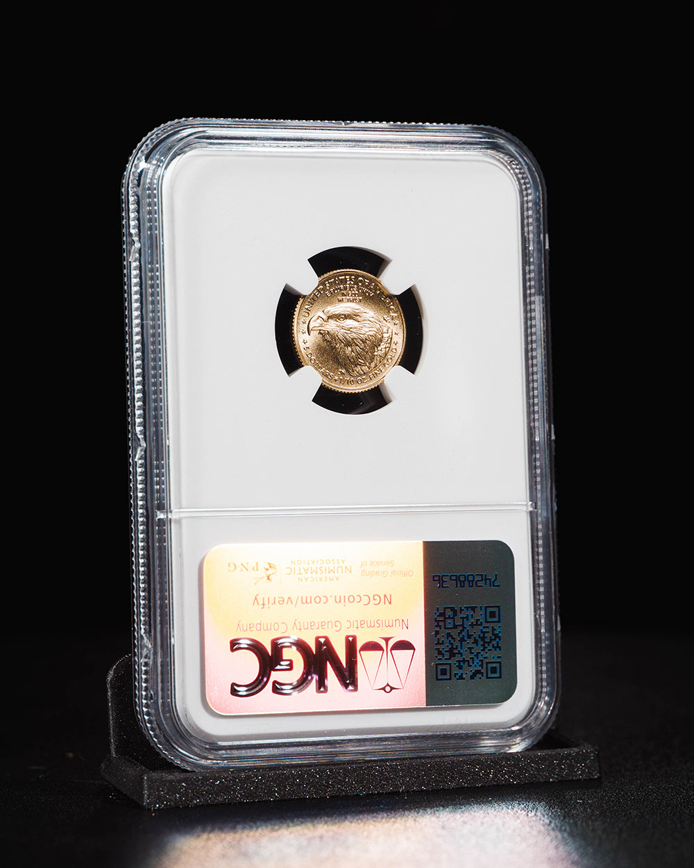 2025 $5 Gold Eagle | First Day of Issue NGC MS70 | Kenneth Bressett Autographed