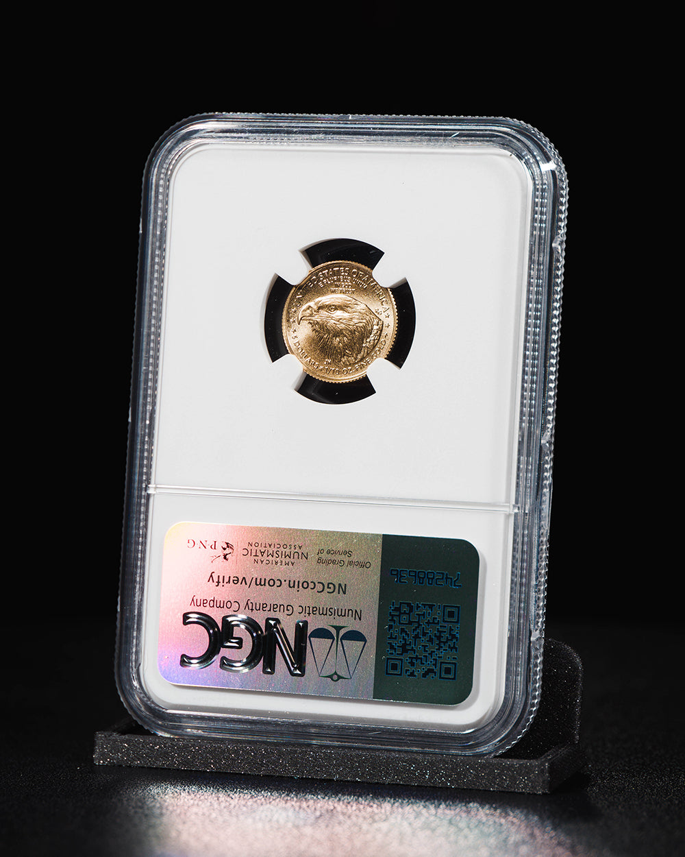 2025 $5 Gold Eagle | First Day of Issue NGC MS70 | Kenneth Bressett Autographed