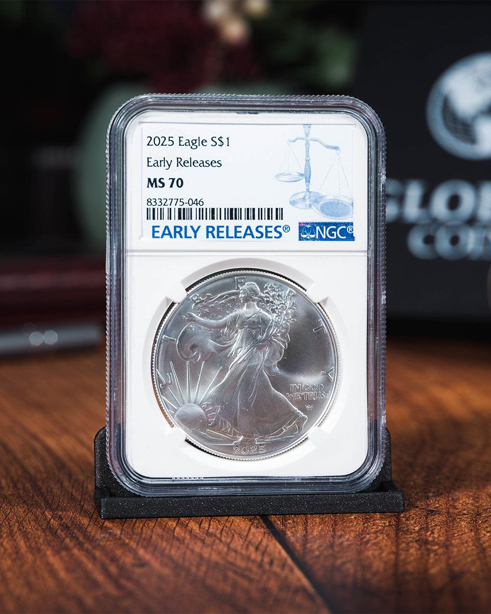 2025 $1 Silver Eagle | Early Releases NGC MS70