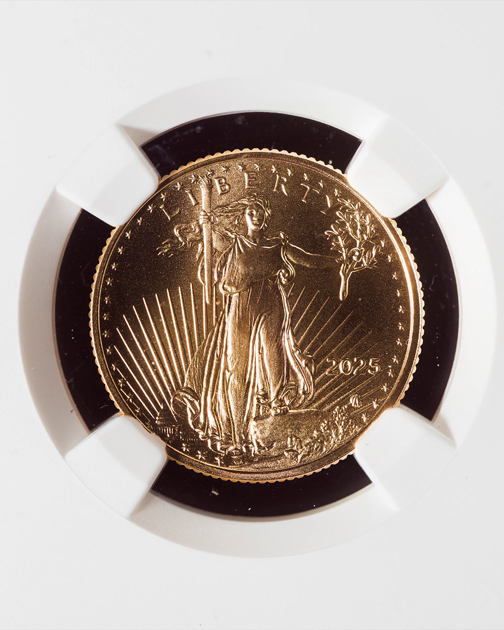 2025 $10 Gold Eagle | First Day of Issue NGC MS70 | Kenneth Bressett Autographed