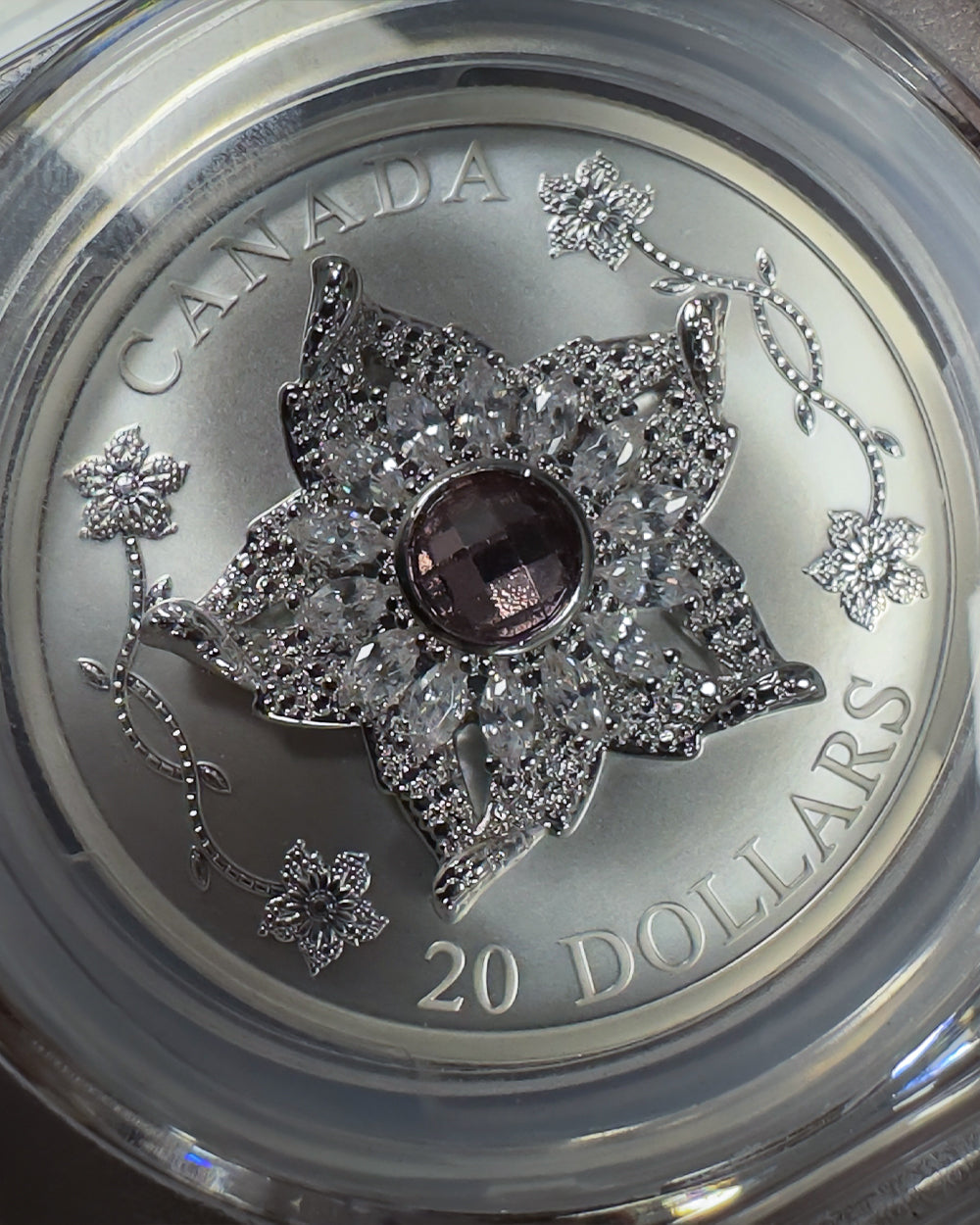 2025 Silver Diamond Brooch | First Day of Issue PCGS MS70 | Steven Rosati Autographed