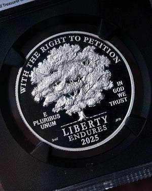 2025 W $100 Right to Petition Platinum Eagle | Advanced Release NGC PF70 Ultra Cameo | Anna Cabral Autographed