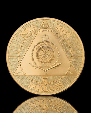 2026 Niue "United We Stand" 250 Years of U.S. Independence 2 oz Silver High Relief Coin