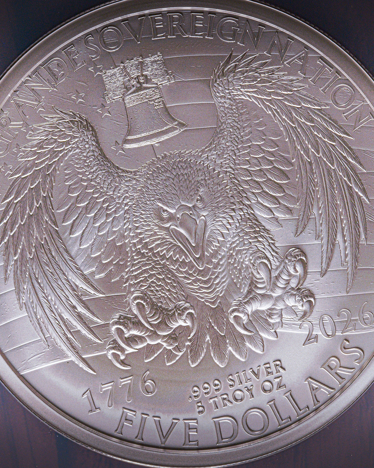 2026 5oz Silver September 11 25th Anniversary | NGC First Day of Issue Matte PF70 | Anna Cabral Autographed