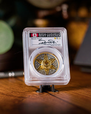 2025 $20 Canada Elements of Nature-Earth | First Day of Issue PR70 | Steven Rosati Autographed (Copy)