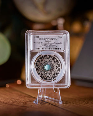 2024 $20 Canada Diversity Transcendence & Tranquility | First Day of Issue PR70 Deep Cameo | Susanna Blunt Autographed