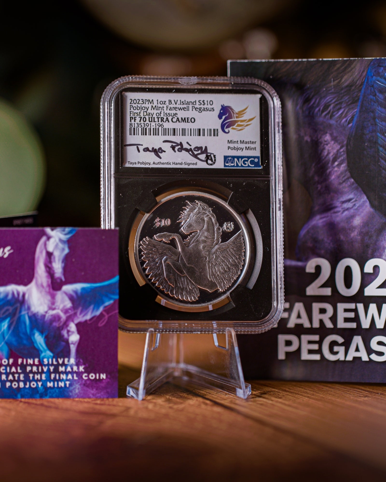 Reveal the Rare PF70 Pegasus Numismatic Gem Today