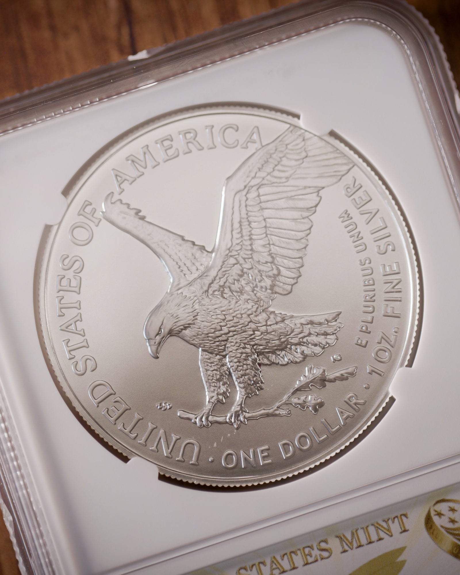 2025 P “First Eagle” Privy Silver Eagle - 1st 50k MS69
