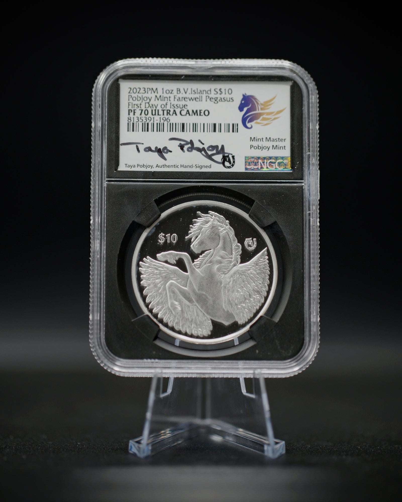 Reveal the Rare PF70 Pegasus Numismatic Gem Today