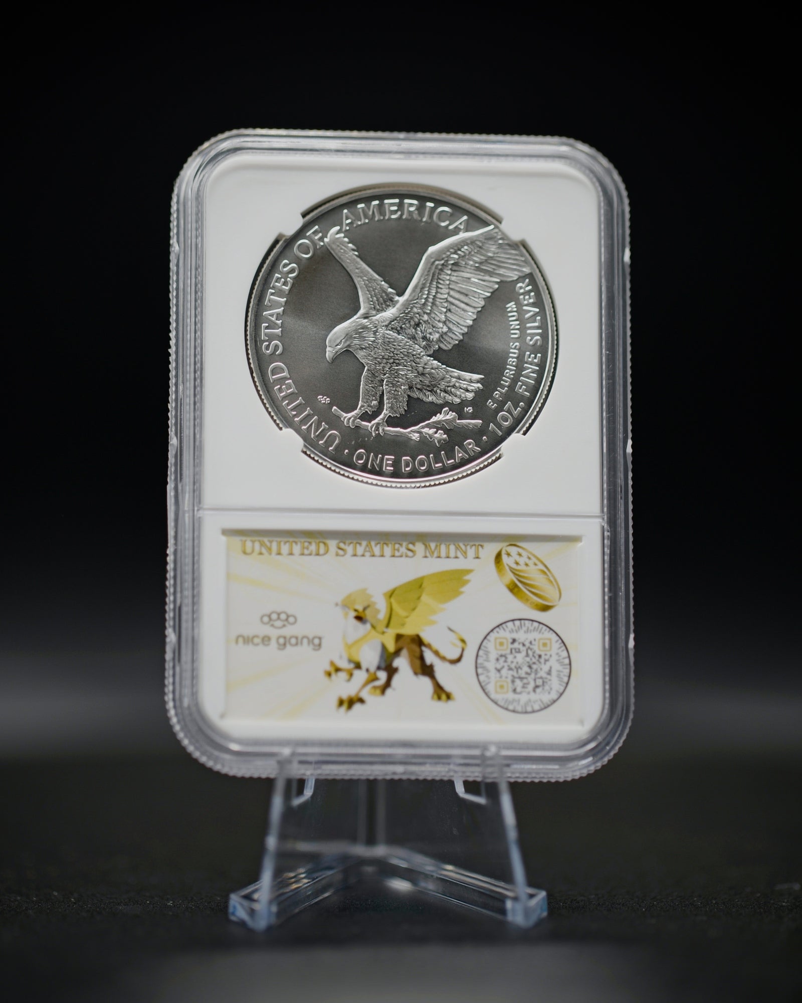 2025 P “First Eagle” Privy Silver Eagle - 1st 50k MS69