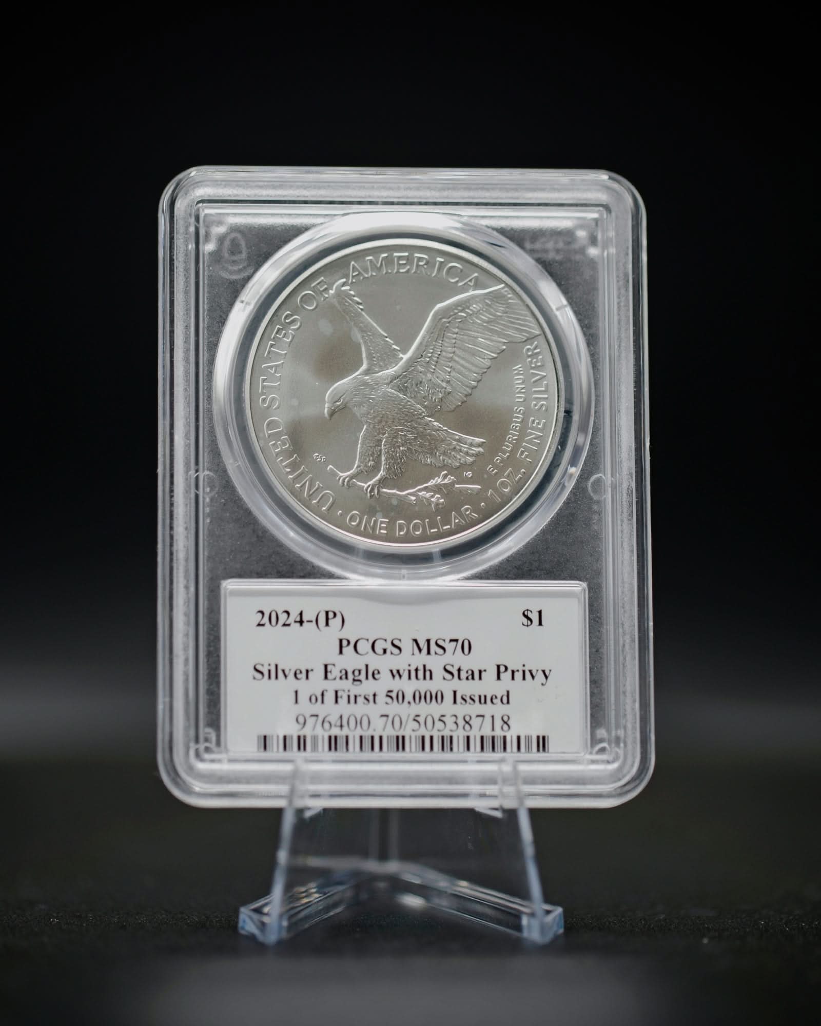 Purchase the Rare Star Privy Silver Eagle