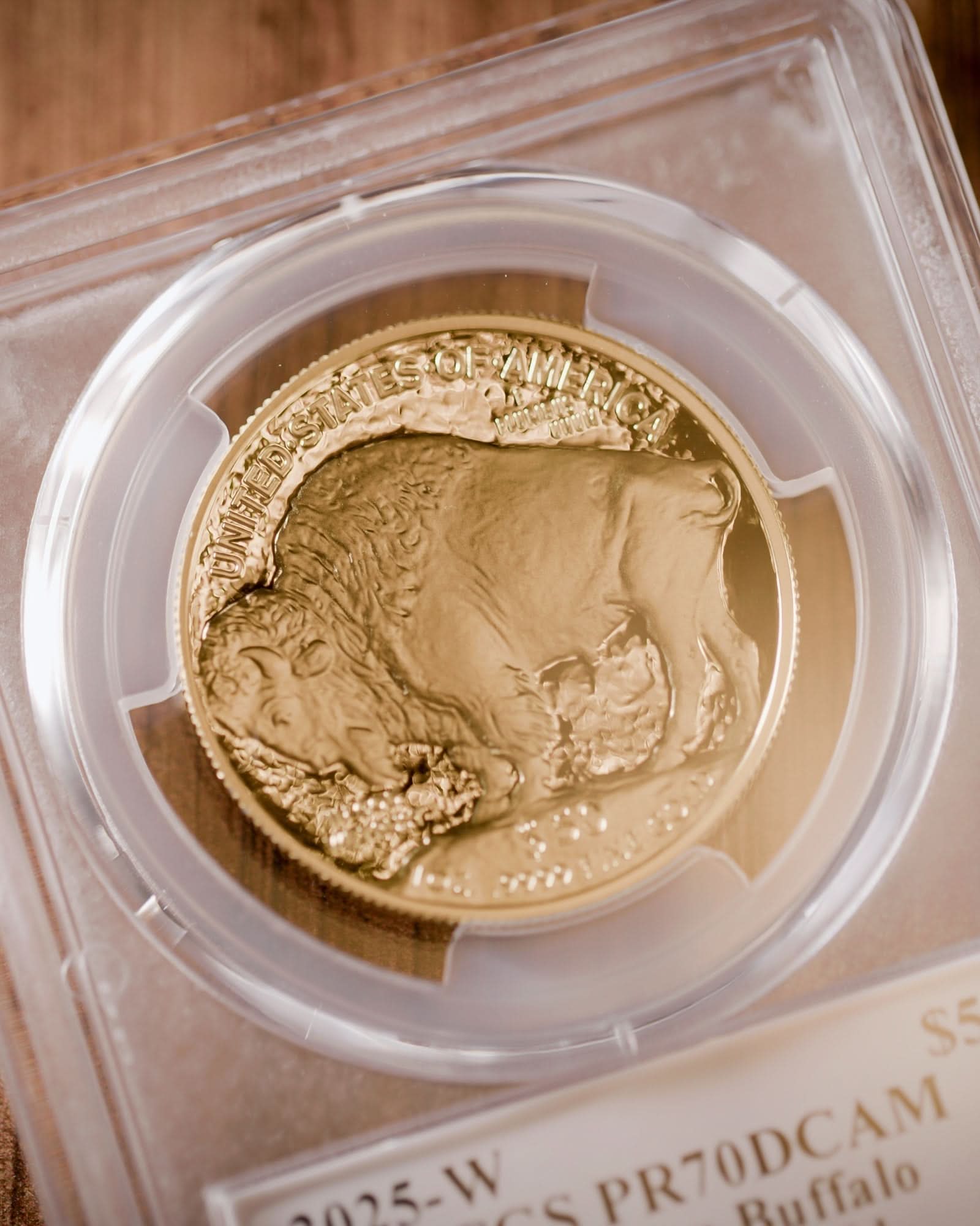 2025 W 1 oz Gold Buffalo | Advanced Releases PR70 | Stephanie Sabin Autographed