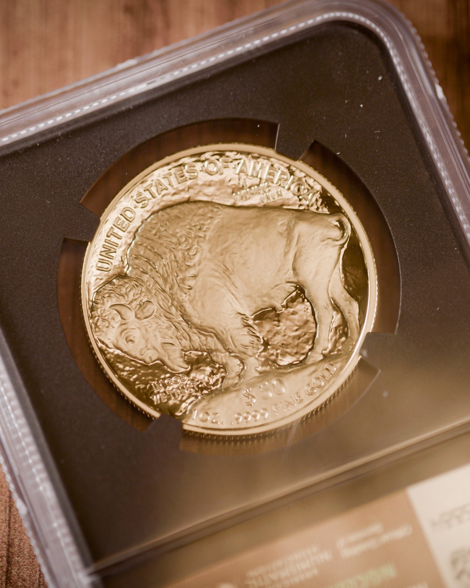 2025 W 1 oz Gold Buffalo | Advanced Releases PF70 | Anna Cabral Autographed