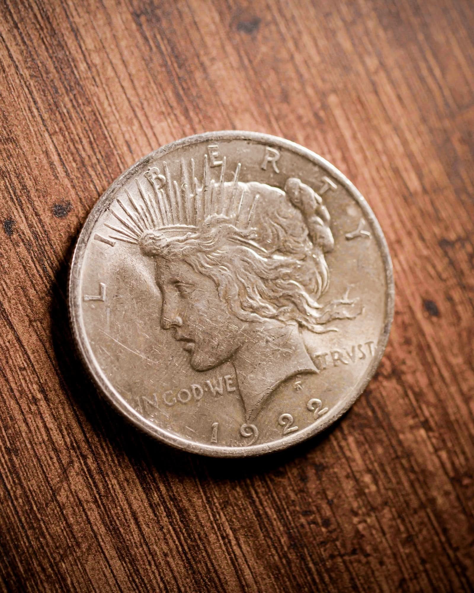 The Last Morgan & The First Peace Dollar Coin Set | 1921 & 1922 Brilliant Uncirculated