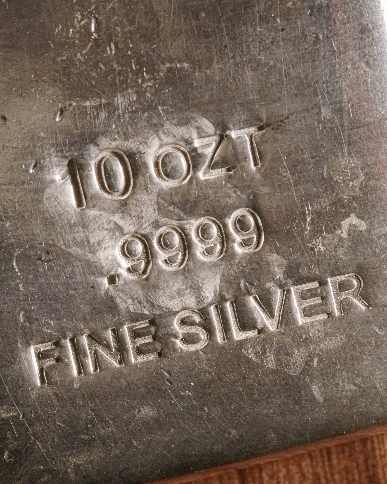 10 oz Silver Bar .9999