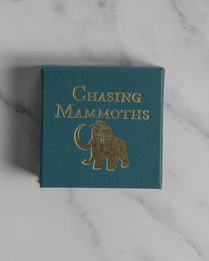 Chasing Mammoths/Schindler Handcrafted Raw Gold Nugget Earrings