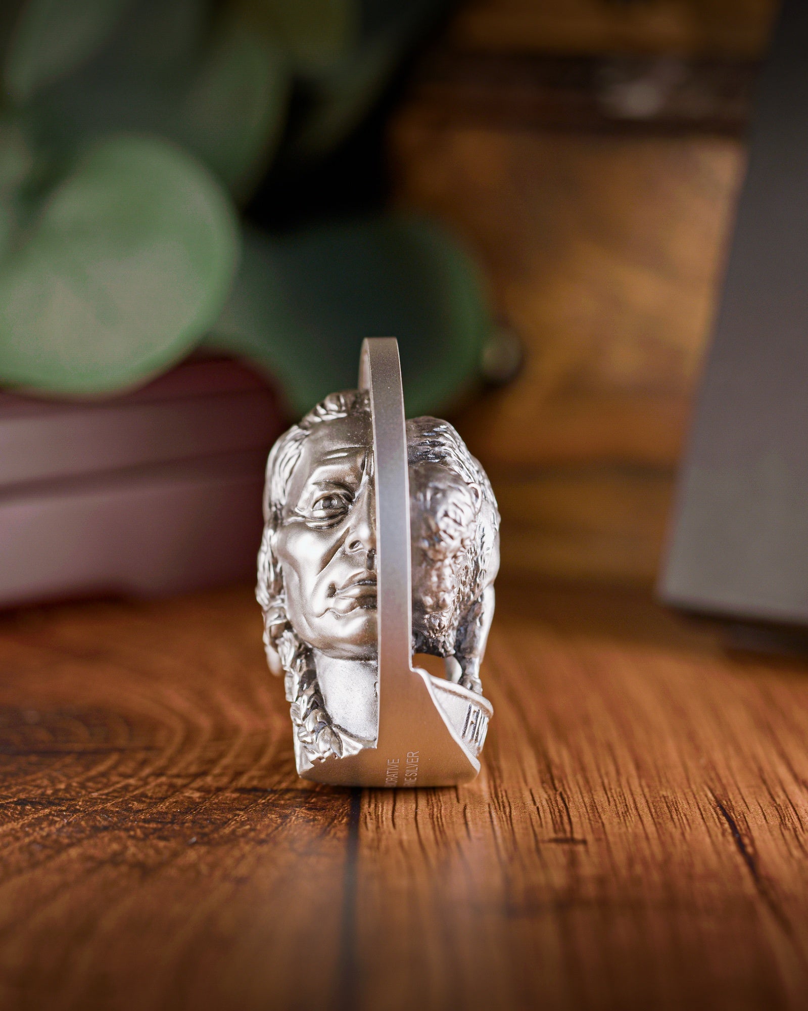5 oz Coming to Life Buffalo Nickel | Sculptural Art by Michael Gaudioso